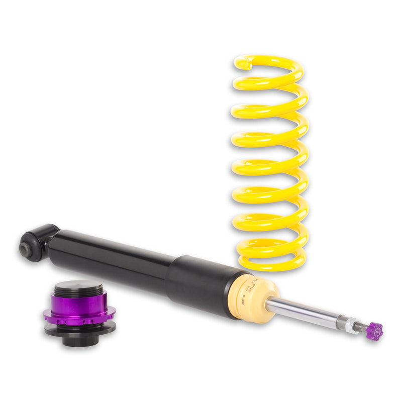1522000F | KW Coilover suspension V2 inox | Car type: BMW 2 Coupe (F22, F87) 1C, M3 10/2012-06/2021 220 d - 140kW - 1995ccm - 4 cyl. - Rear-Wheel Drive  Only Models Year: 02/2014- Axle Load FA/RA (kg): 921-1090/-1230