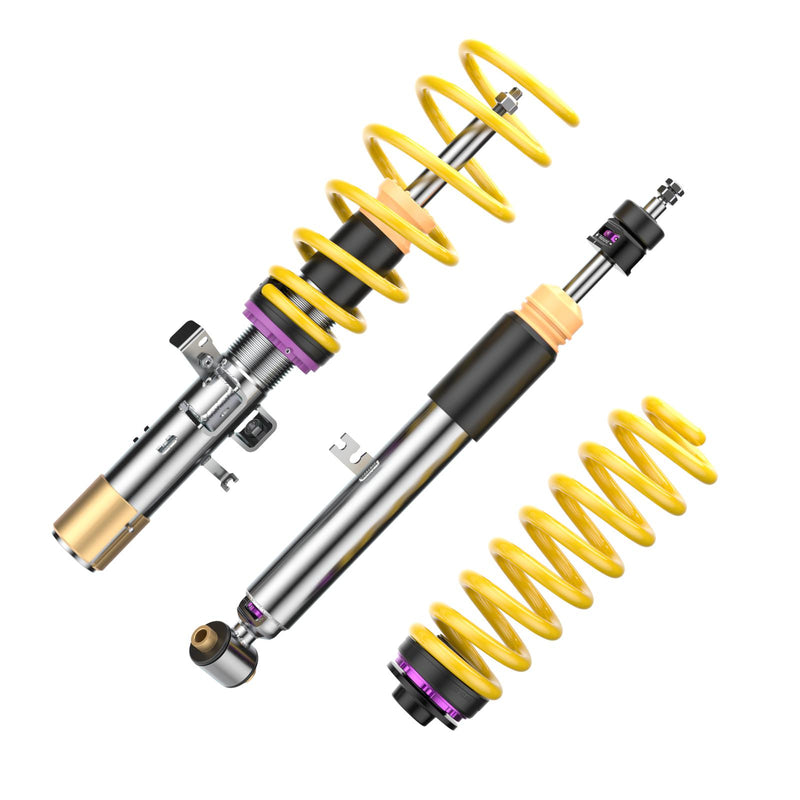 352082000D | KW Suspension V3 Leveling  | Car type: BMW 3er (F30, F80) 3-HY, 3L, M3, M3 GTS 11/2011-10/2018 320 d - 147kW - 1995ccm - 4 cyl. - Heckantrieb  Only Models Year: 02/2012- Axle Load FA/RA (kg): -950/-1230