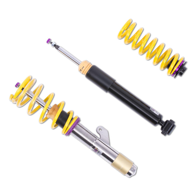 1802000D | KW Coilover suspension V2 comfort  | Car type: BMW 3er (F30, F80) 3-HY, 3L, M3, M3 GTS 11/2011-10/2018 320 d - 147kW - 1995ccm - 4 cyl. - Heckantrieb  Only Models Year: 02/2012- Axle Load FA/RA (kg): -950/-1230