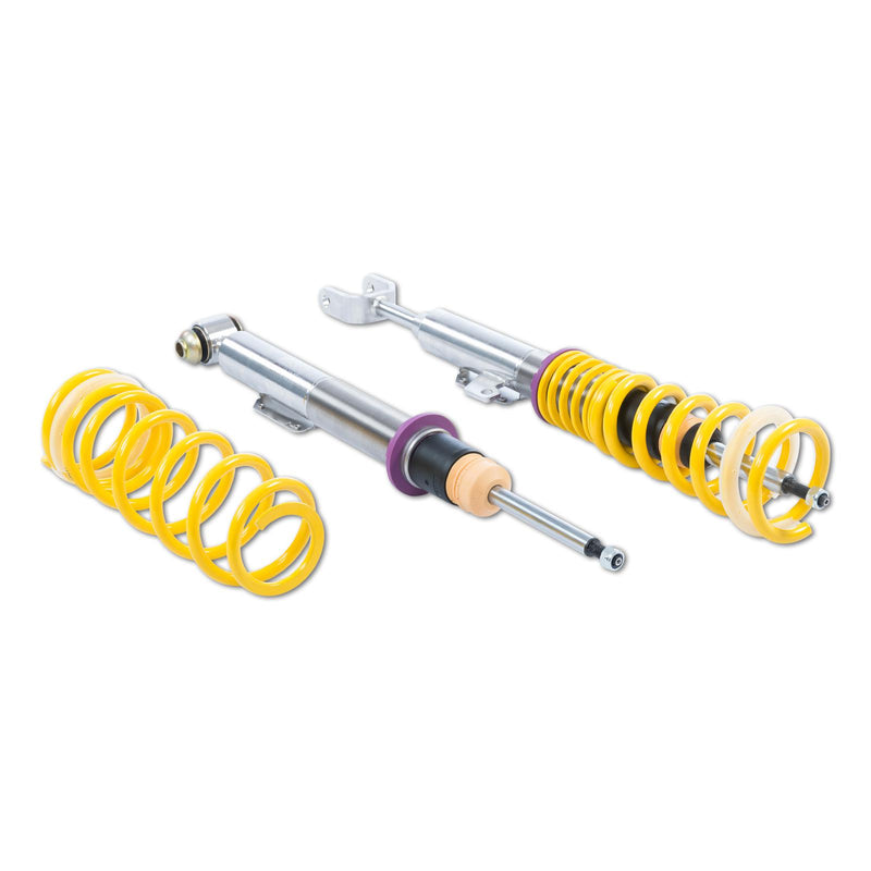 18020080 | KW Coilover suspension V2 comfort | Car type: BMW 5 (F10) 5L, GT, HY, KL, M5/M6 01/2009-10/2016 520 d - 140kW - 1995ccm - 4 cyl. - Rear-Wheel Drive  Only Models Year: 03/2010- Axle Load FA/RA (kg): -1195/-1315