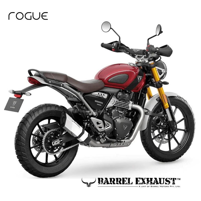| Barrel |B Twinn exhaust for Triumph Street Twin 900|
