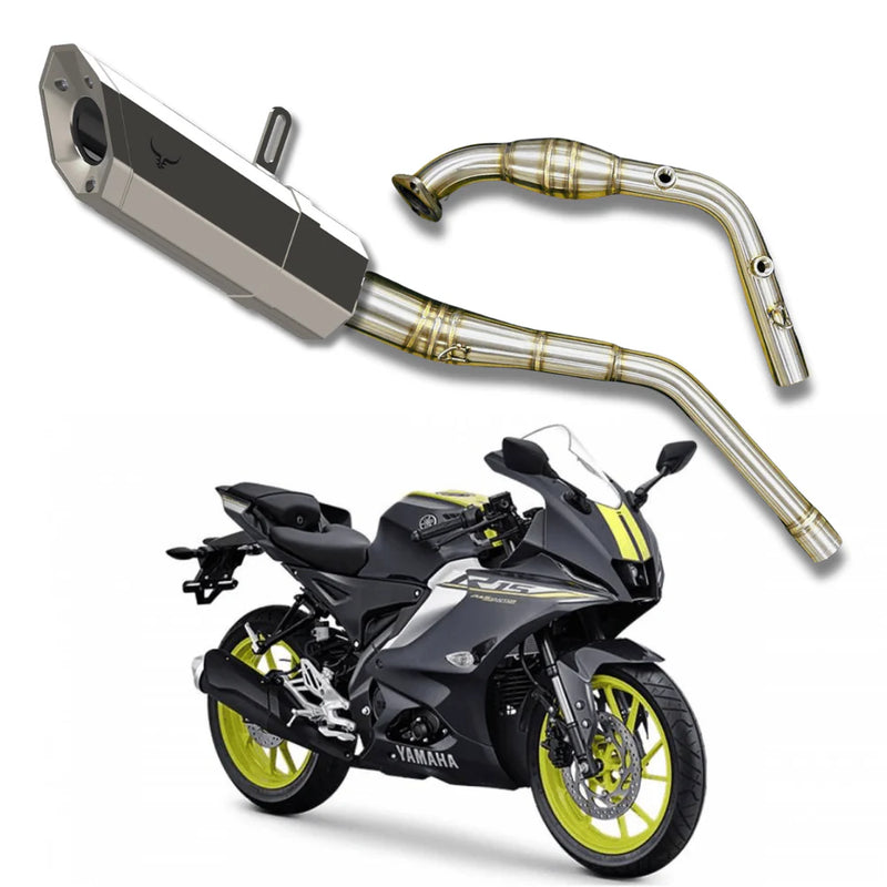 | Barrel |Barrel Rogue 2.0 for Yezdi Adventure with Link Pipe| Rogue V2