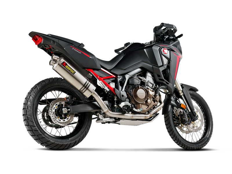 S-H11R3-WT  | AKRAPOVIC | Honda  CRF1100L Africa Twin  2020-26 | Racing Line (Titanium)