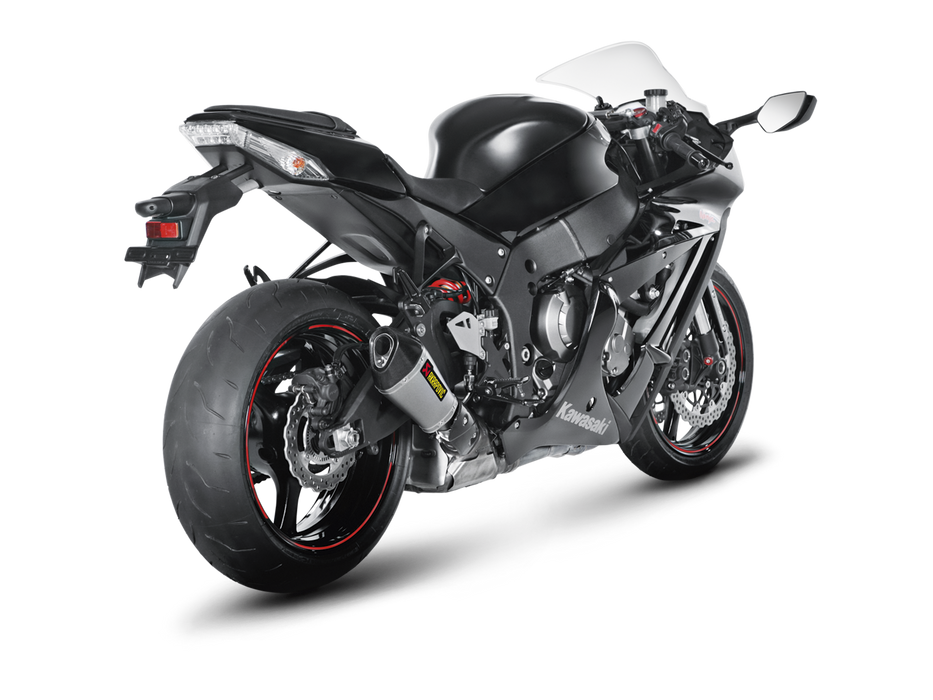 S-K10SO7T-HASZ | AKRAPOVIC | Slip-On Line (Titanium) for  Kawasaki  Ninja ZX-10R  2015