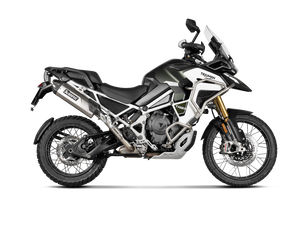 S-T12SO6-HJA | AKRAPOVIC EXHAUST | TRIUMPH Tiger 1200 GT / RALLY  2024