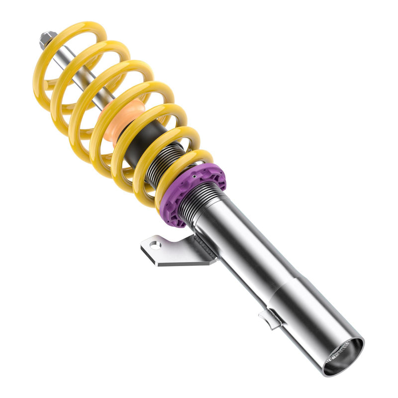 15220080 | KW Coilover suspension V2 inox | Car type: BMW 5 (F10) 5L, GT, HY, KL, M5/M6 01/2009-10/2016 520 d - 140kW - 1995ccm - 4 cyl. - Rear-Wheel Drive  Only Models Year: 03/2010- Axle Load FA/RA (kg): -1195/-1315
