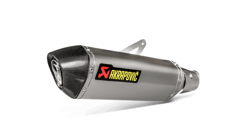 S-K4SO7-HRT | AKRAPOVIC | Kawasaki Ninja 400 2019 -2024 Slip-On Line (Titanium)