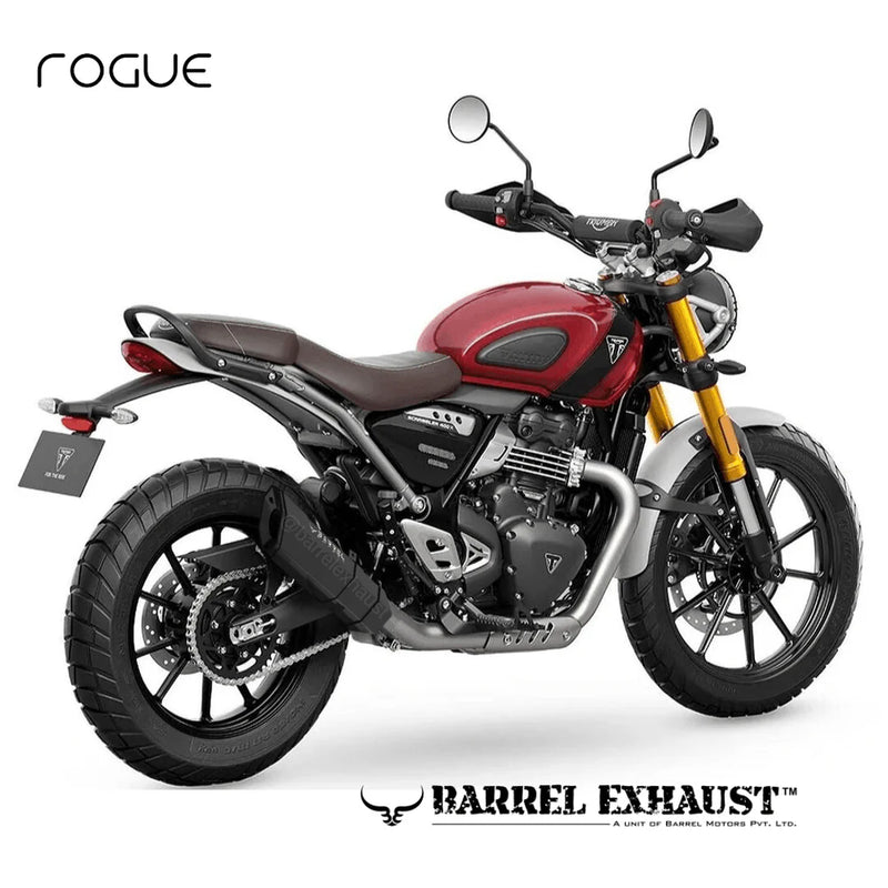 | Barrel |B Twinn exhaust for Triumph Street Twin 900|