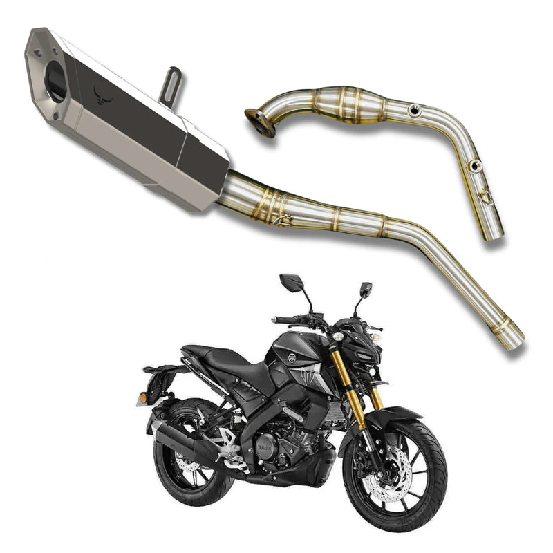 | Barrel |Rogue (Black) Yamaha MT15 with bend pipe (limited time Offer)| Rogue V1