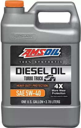 ADO1G | Amsoil | HEAVY-DUTY SYNTHETIC DIESEL OIL 5W-40 | MFG:01/23