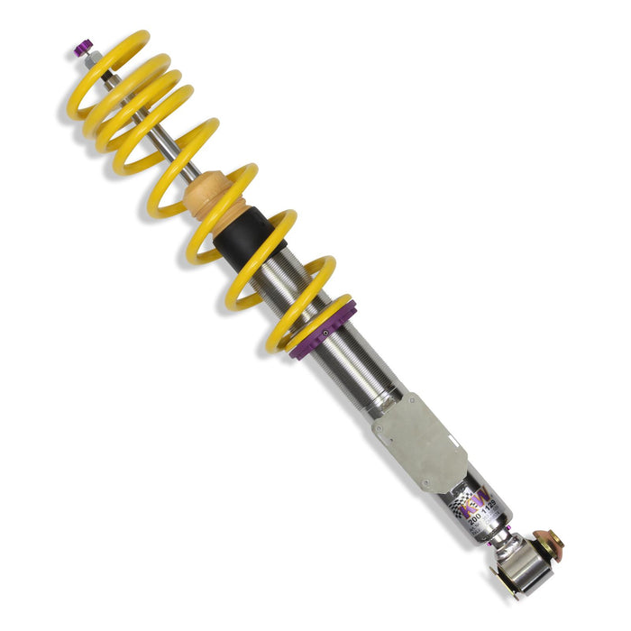35220080 | KW Coilover suspension V3 inox  | Car type: BMW 5 (F10) 5L, GT, HY, KL, M5/M6 01/2009-10/2016 520 d - 140kW - 1995ccm - 4 cyl. - Rear-Wheel Drive  Only Models Year: 03/2010- Axle Load FA/RA (kg): -1195/-1315