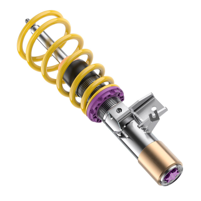 352200CX | KW Coilover suspension V3 inox | Car type: BMW 4 Coupe (G22, G82) 07/2020- 420 i xDrive - 135kW - 1998ccm - 4 cyl. - All-wheel Drive  Only Models  Axle Load FA/RA (kg): -1070/-1360