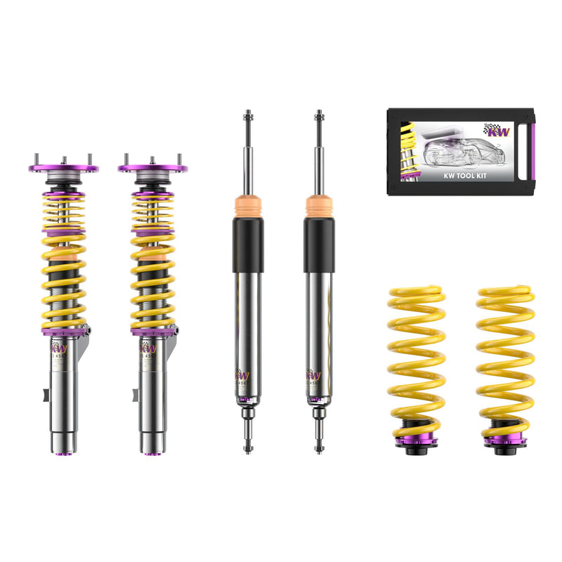35220832  | KW Coilover suspension V3 Clubsport incl. top mounts  | Car type: BMW 3er (E90) 390L, 390X, 3L, M3, M3 GTS, M390 02/2004-02/2012 320 d - 125kW - 1995ccm - 4 cyl. -