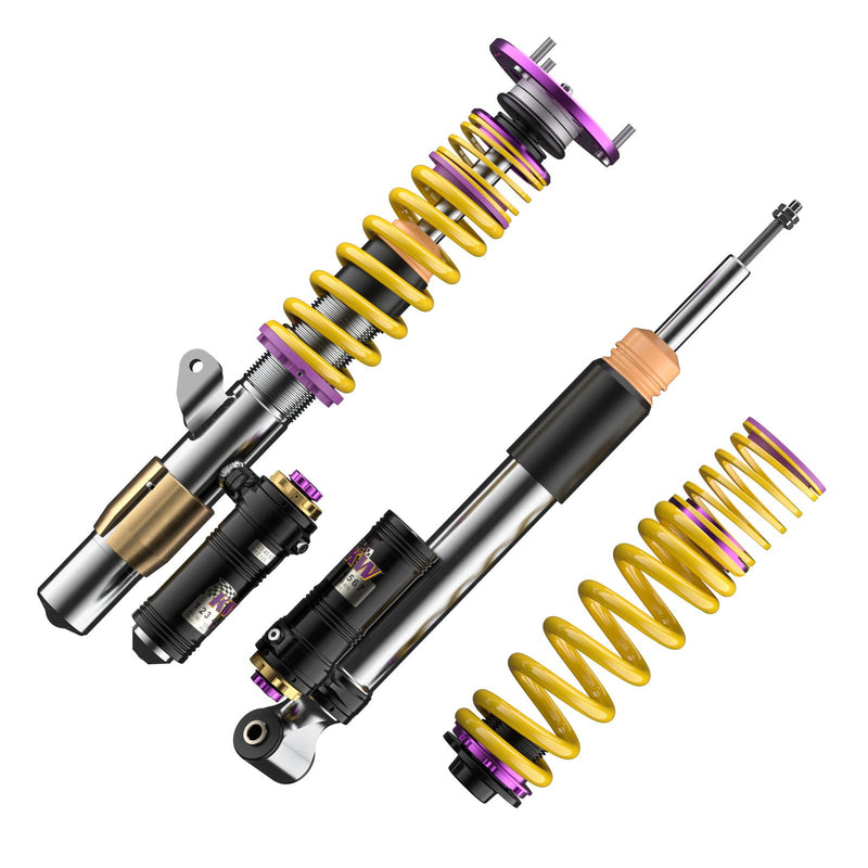 39720267 | KW Coilover suspension V4 Clubsport incl. top mounts | Car type: BMW 3 (E90) 390L, 390X, 3L, M3, M3 GTS, M390 02/2004-02/2012 M3 - 309kW - 3999ccm - 8 cyl. - Rear-Wheel Drive  Only Models Year: 09/2007- Axle Load FA/RA (kg): -1060/-1190