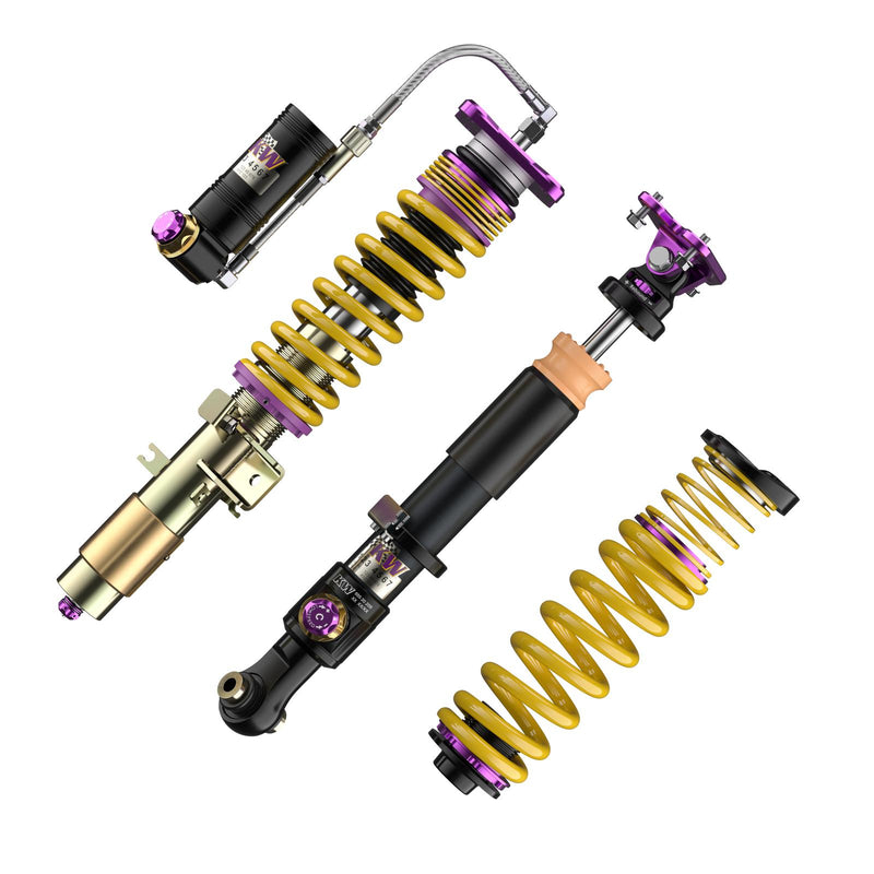 397202CL |  KW Coilover suspension V4 Clubsport incl. top mounts | Car type: BMW 3 (G20, G80) G3L 11/2018- 320 d - 140kW - 1995ccm - 4 cyl. - Rear-Wheel Drive  Only Models Year: 03/2019- Axle Load FA/RA (kg): -1085/-1245