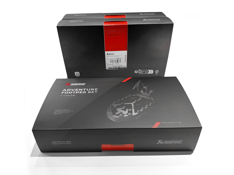 F-H11T1 | AKRAPOVIC | CRF1100L Africa Twin Adventure Sports - Adventure Footpeg Set (Titanium) (Copy)