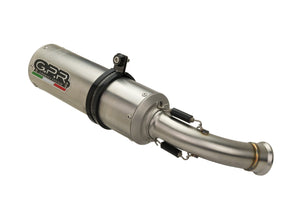 E5.BM.DBHOM.93.M3.INOX | G.P.R  EXHAUST  | BMW G310 R SLIP-ON 2022-2024