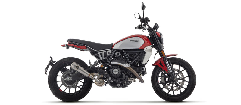 71977PRI | ARROW EXHAUST | Ducati Scrambler 800 2023/2024 | Nichrom Pro-Race silencer