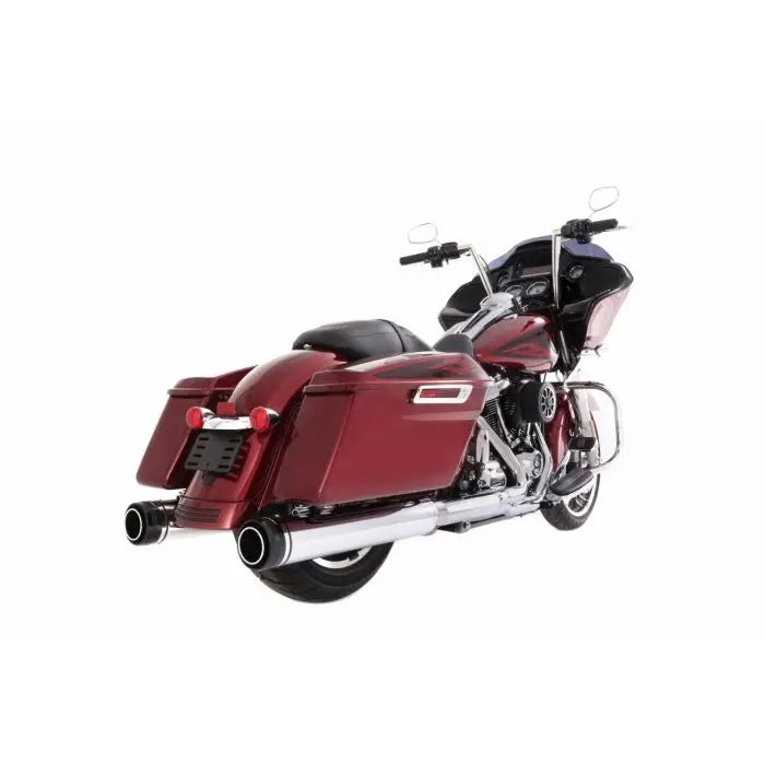 Rinehart Racing |  MotoPro 45 Chrome 4.5" Slip-Ons  17-19 Harley FLH/T