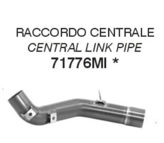 71776MI | ARROW EXHAUST | FOR  BMW F 750 GS 2021-23 | Link pipe