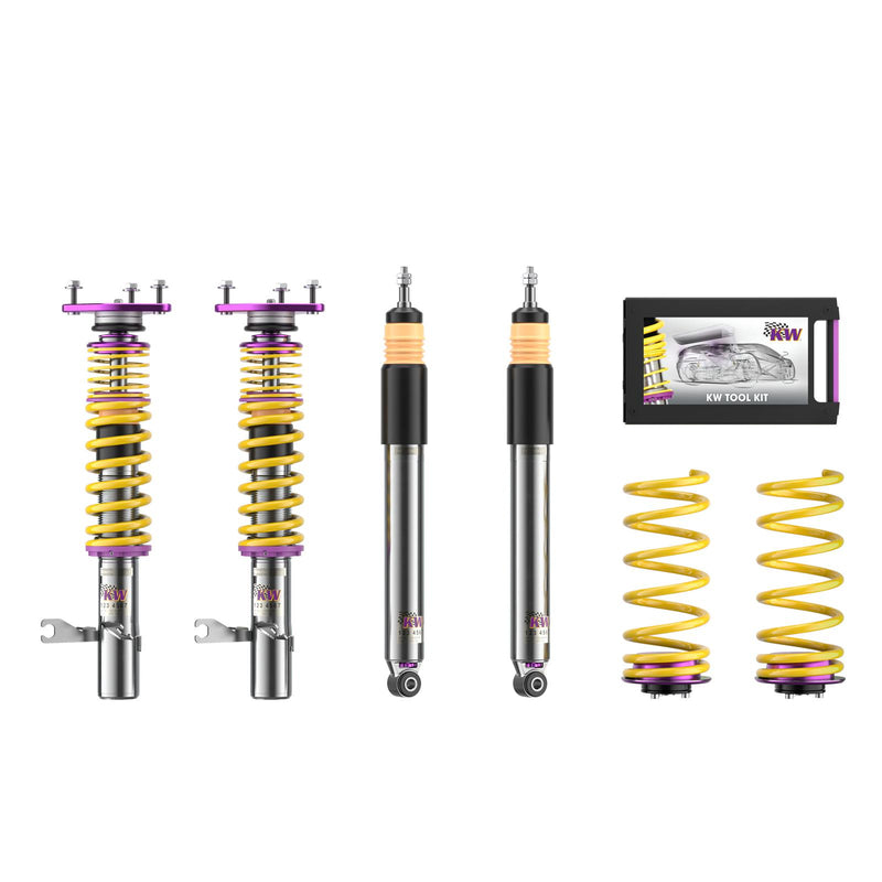 352208CG | KW Coilover suspension V3 Clubsport incl. top mounts | Car type: BMW Z4 Roadster (G29) G4Z 11/2018- M40 i - 250kW - 2998ccm - 6 cyl. - Rear-Wheel Drive  Only Models Year: 03/2019- Axle Load FA/RA (kg): -880/-995
