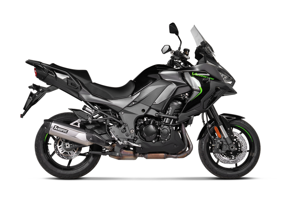 S-K11SO1-HGJT | AKRAPOVIC  | Kawasaki  Versys 1100  2025  | Slip-On Line (Titanium)