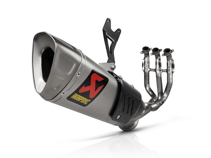 S-T7E1-APLT | AKRAPOVIC | Triumph  Street Triple / Daytona 765 S / R / RS  2025 - up| Evolution Line (Titanium)