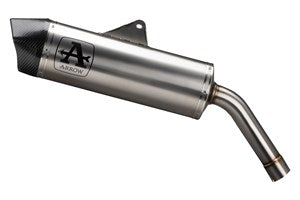 ARROW EXHAUST | FOR  BMW F 850 GS 2021-24 | Maxi Race-Tech titanium silencer with carby end cap