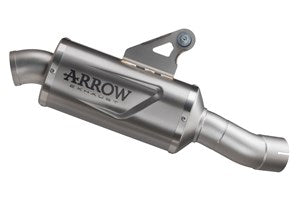 72651PO | ARROW EXHAUST |BMW R 1300 GS Adventure 2024/2025 | Indy Race EVO Titanium silencer with steel end cap