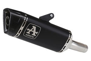 71509PTN | ARROW EXHAUST | Kawasaki ZX-6R 2024-26 | Pista titanium "Dark" silencer