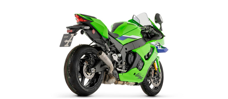 77517PR | ARROW EXHAUST | Kawasaki ZX-10R / ZX-10RR 2026 | Titanium Pro-Race silencer with titanium link pipe