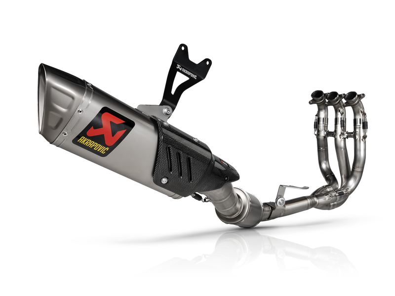 S-T7E1-APLT | AKRAPOVIC | Triumph  Street Triple / Daytona 765 S / R / RS  2025 - up| Evolution Line (Titanium)