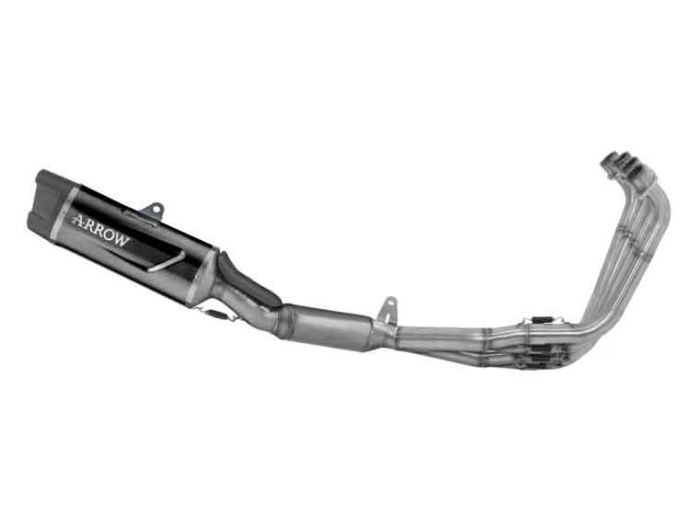 71069AKN | ARROW EXHAUST | HONDA CBR650R E5+ 2024-25  | Full system racing with Indy Race EVO aluminium "Dark" silencers