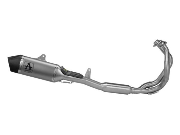 71506VL | ARROW EXHAUST | Kawasaki NINJA 650 2024-25 | Homologated full system with Veloce titanium silencer