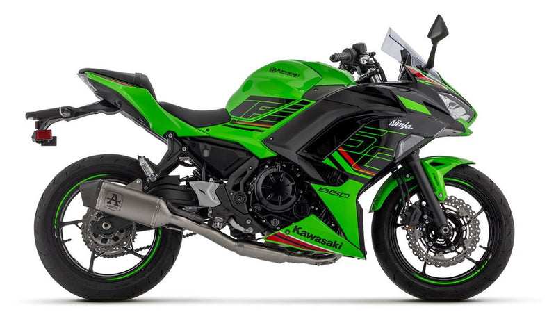 71506VL | ARROW EXHAUST | Kawasaki NINJA 650 2024-25 | Homologated full system with Veloce titanium silencer