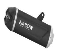 71965AKNT | ARROW EXHAUST | Kawasaki NINJA 650 2024-25 | Indy Race EVO aluminium "Dark" silencer with carby end cap