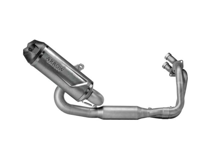 71965PK | ARROW EXHAUST | Kawasaki NINJA 650 2024-25 | Homologated full system with Indy Race EVO titanium silencer