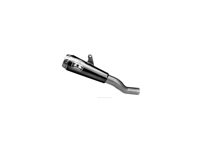71966PRN | ARROW EXHAUST | Honda NX 500 2024-26  | Pro-Race Nichrom "Dark" silencer