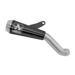 71986PRN | ARROW EXHAUST | Kawasaki Z 900 2025 | Pro-Race Nichrom "Dark" silencer