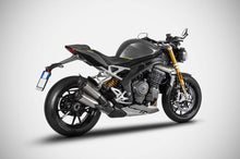 ZTP097S10TCO | ZARD EXHAUST | TRIUMPH SPEED TRIPLE 1200 RS/RR 21-23 SLIP-ON 2021-2023