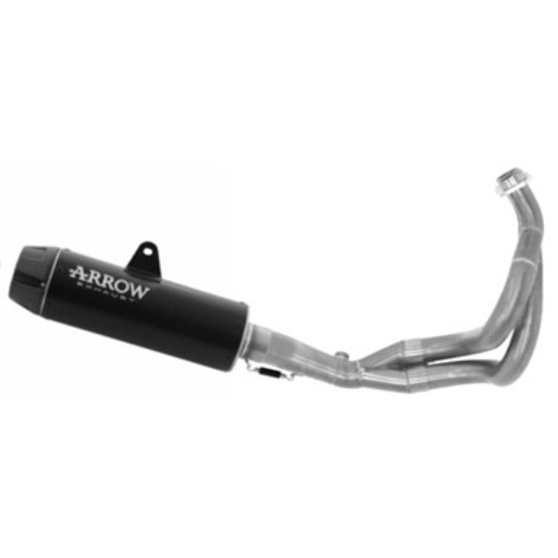 74510RBAW | ARROW EXHAUST | Kawasaki Z 650 RS 2021-24 | Full system Rebel with aluminium polish rear end cap