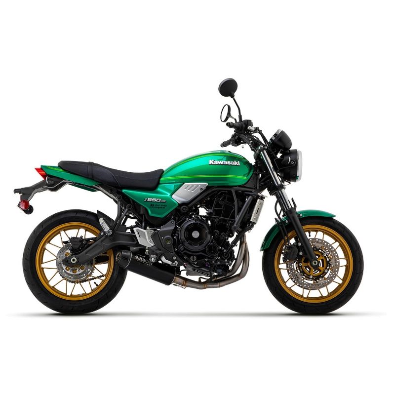 74510RBAW | ARROW EXHAUST | Kawasaki Z 650 RS 2021-24 | Full system Rebel with aluminium polish rear end cap