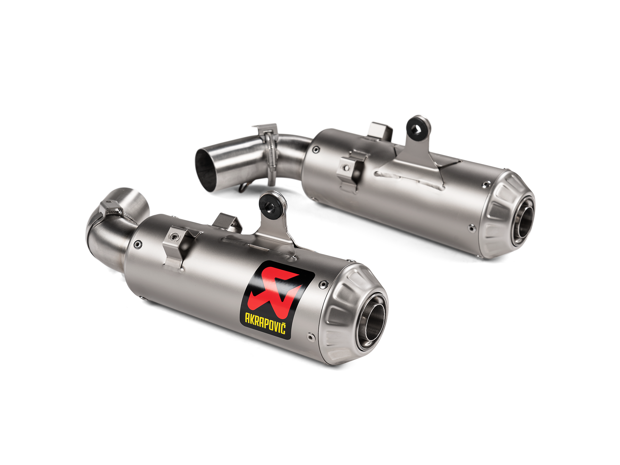 S-D9SO15-HCBT  | AKRAPOVIC | Ducati  Hypermotard 950 / 950 SP  2019-24 | Slip-On Line (Titanium)