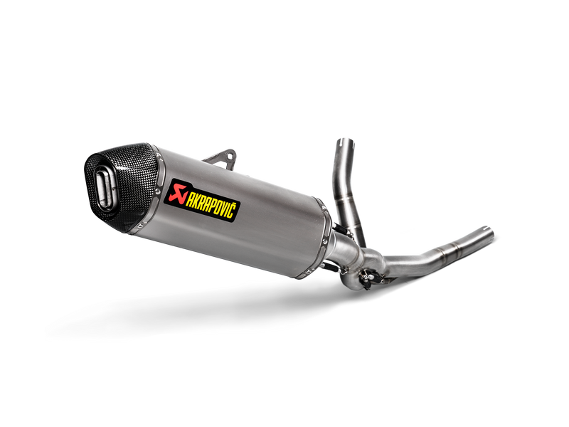 S-S6R9-WT | AKRAPOVIC  | Suzuki  V-STROM 650  2021-24 | Racing Line (Titanium)
