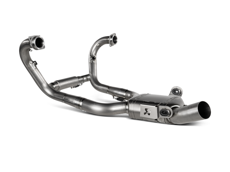 E-B12E6 | AKRAPOVIC | BMW  R 12 nineT / R 12 / R 12 G/S  2024-25 | Optional Header (Titanium)