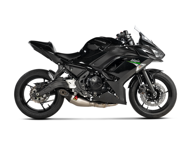 S-K6R14-HEGEHT/2 | AKRAPOVIC  | Kawasaki Ninja 650 2021 -2025 | Racing Line (Titanium)