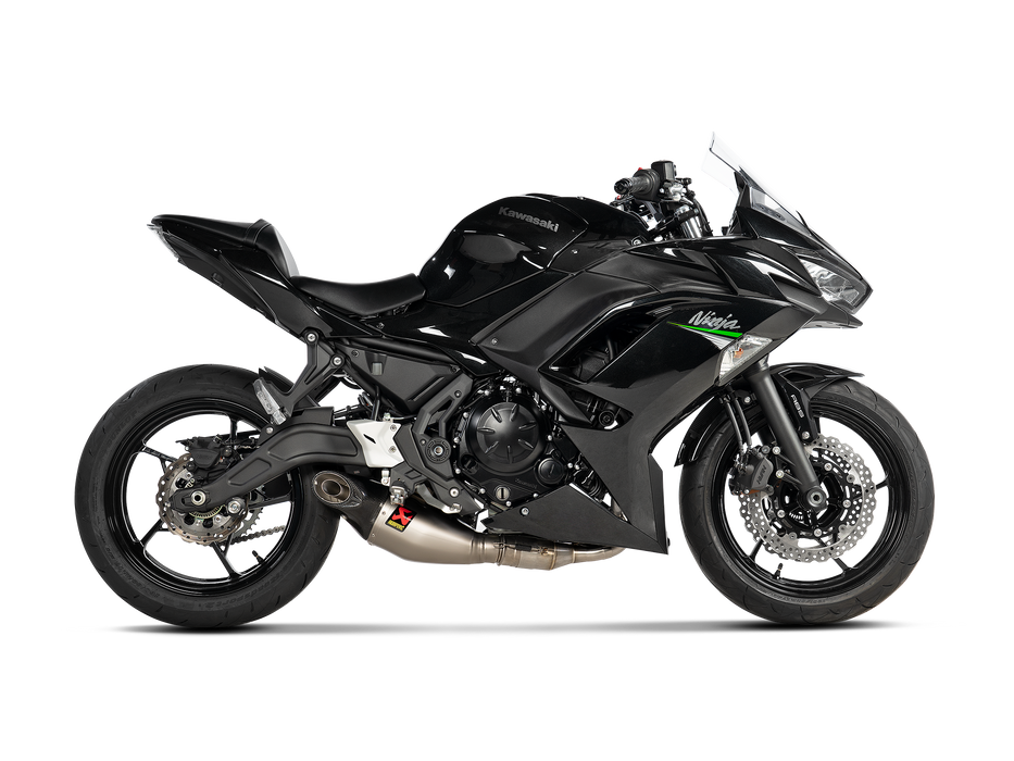 S-K6R14-HEGEHT/2 | AKRAPOVIC  | Kawasaki Ninja 650 2021 -2025 | Racing Line (Titanium)