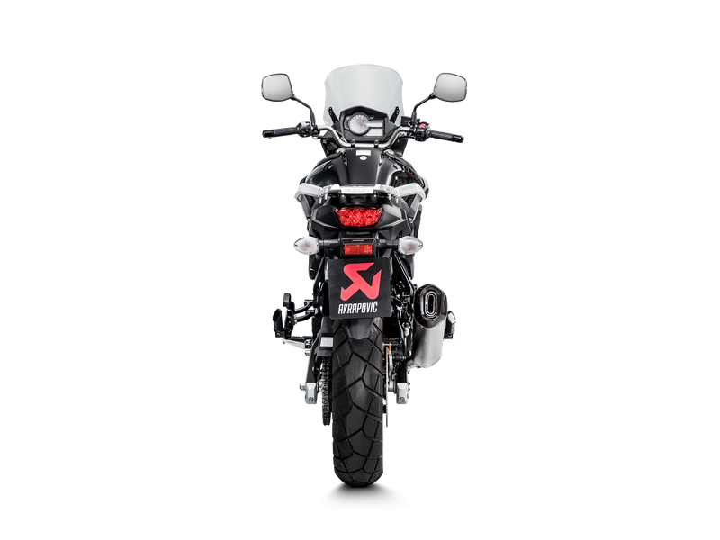 S-S6R9-WT | AKRAPOVIC  | Suzuki  V-STROM 650  2021-24 | Racing Line (Titanium)