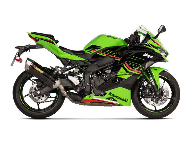 S-K4SO8-HRC | AKRAPOVIC | Kawasaki Ninja ZX-4R 2023-25 | Slip-On Line (Carbon)