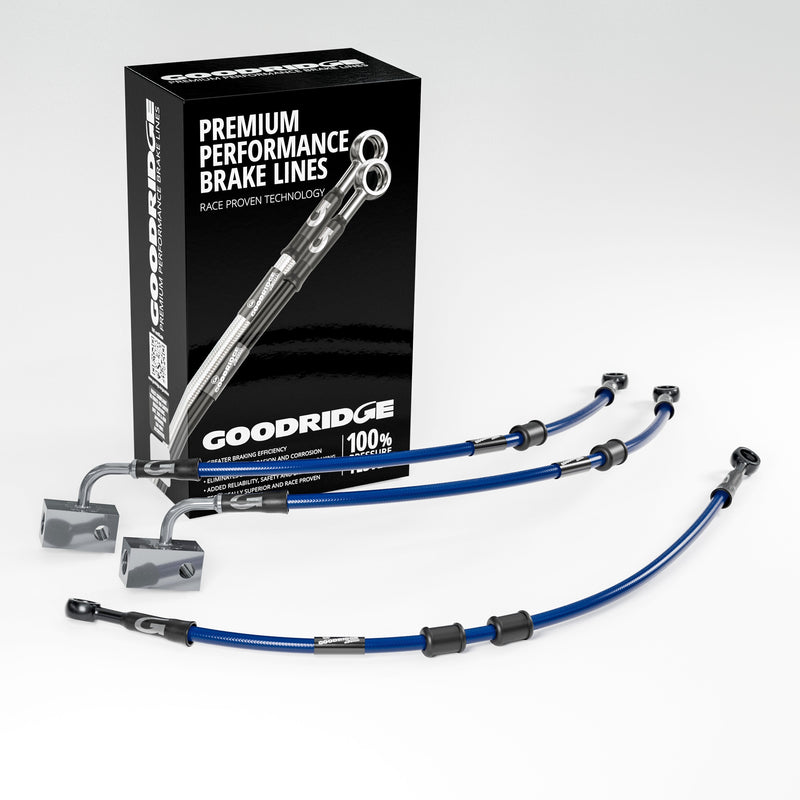 PERFORMANCE BRAKE HOSE KIT FOR SUZUKI GSX1300R HAYABUSA ABS  21-26